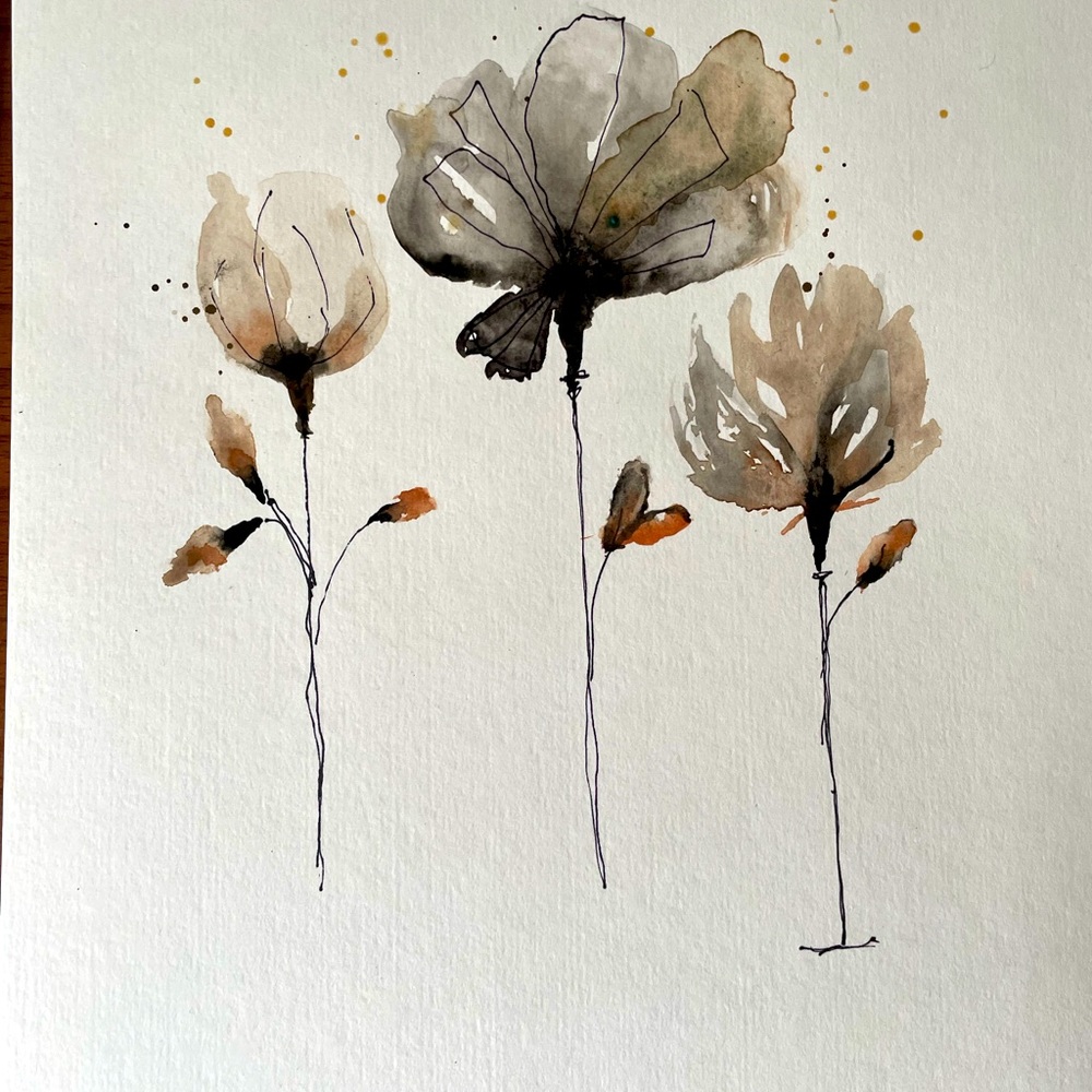 Original watercolor art